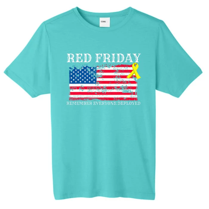 R.E.D Remember Everyone Deployed Red Friday Military ChromaSoft Performance T-Shirt