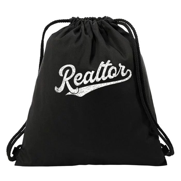 Realtor Real Estate Agent Drawstring Bag