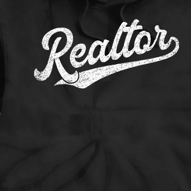 Realtor Real Estate Agent Tie Dye Hoodie