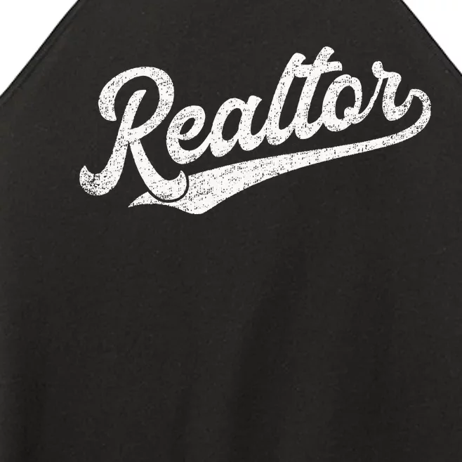 Realtor Real Estate Agent Women’s Perfect Tri Rocker Tank