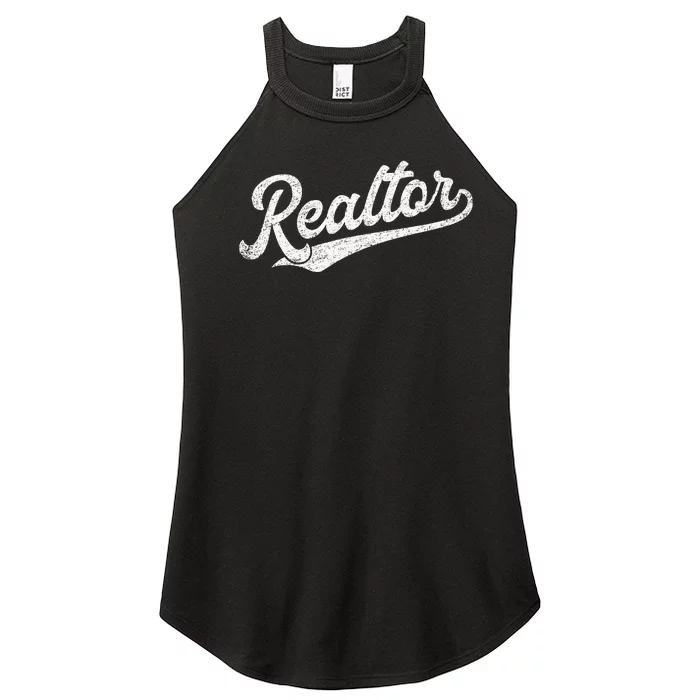 Realtor Real Estate Agent Women’s Perfect Tri Rocker Tank