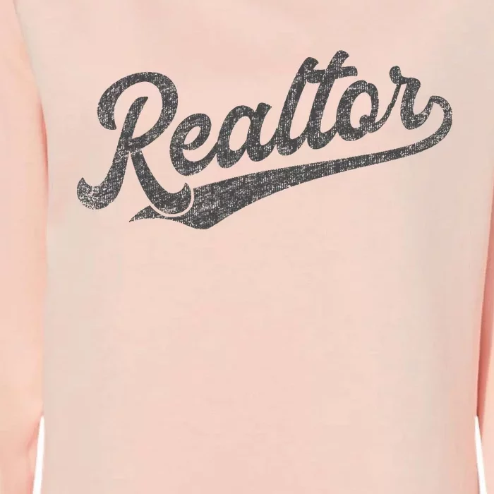 Realtor Real Estate Agent Retro Womens California Wash Sweatshirt