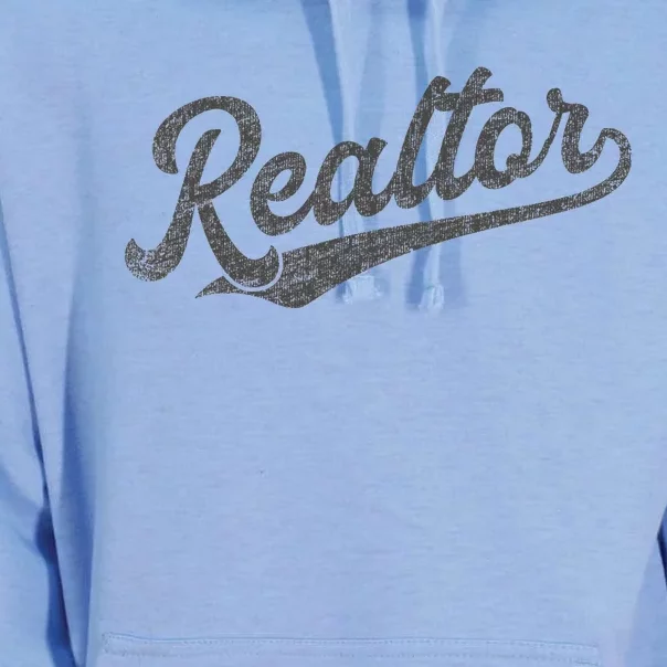 Realtor Real Estate Agent Retro Unisex Surf Hoodie