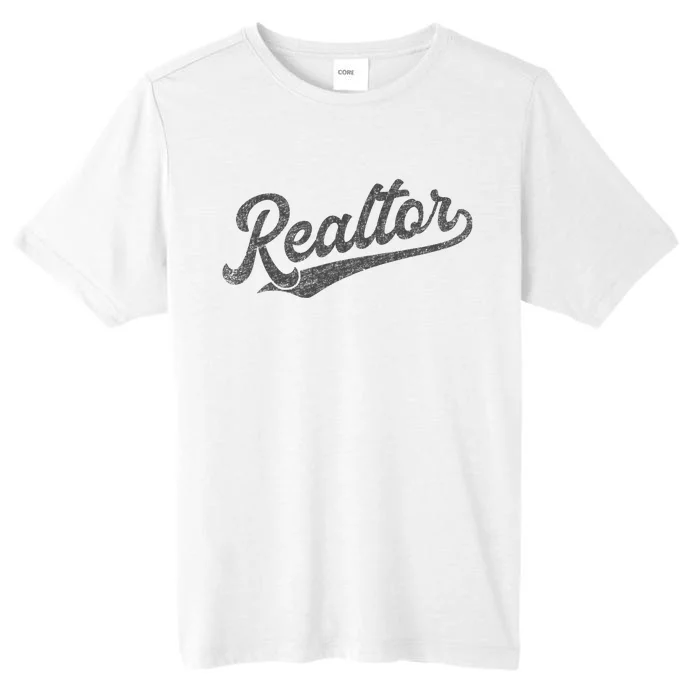 Realtor Real Estate Agent Retro ChromaSoft Performance T-Shirt