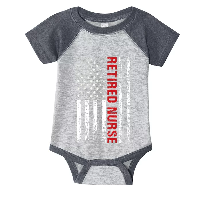 Retired Nurse Infant Baby Jersey Bodysuit