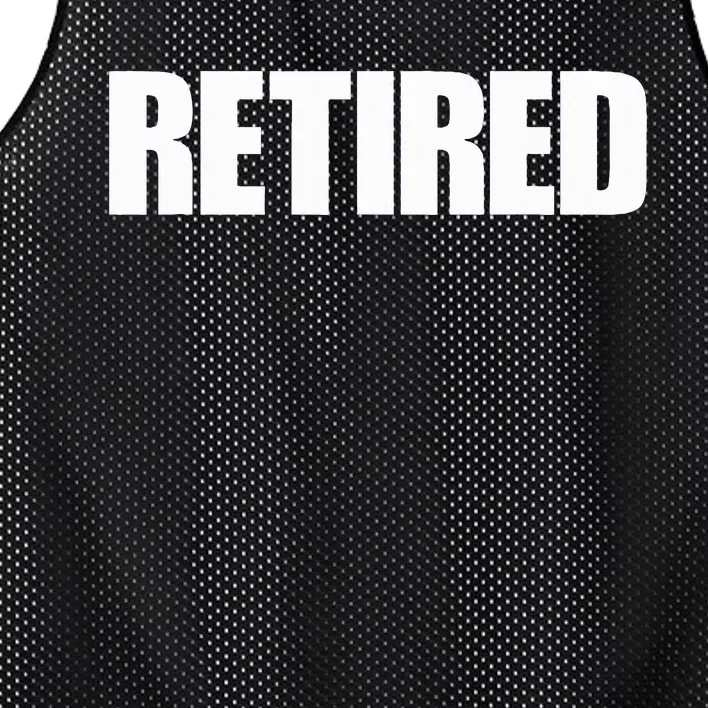 Retired Mesh Reversible Basketball Jersey Tank