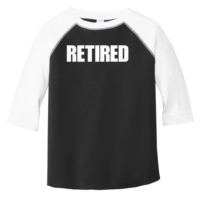 Retired Toddler Fine Jersey T-Shirt