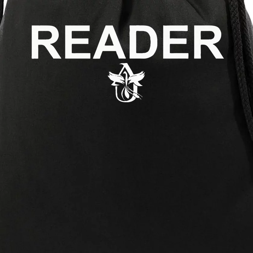 Reader Drawstring Bag