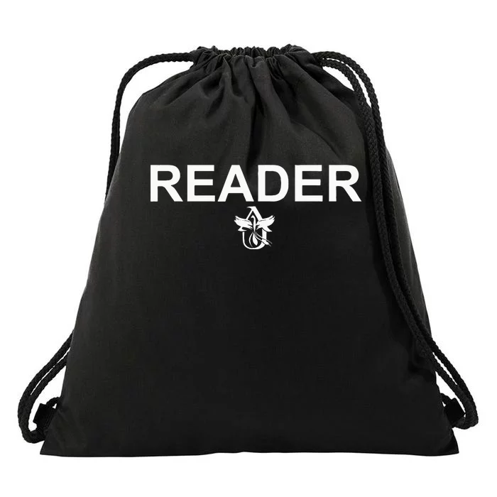 Reader Drawstring Bag