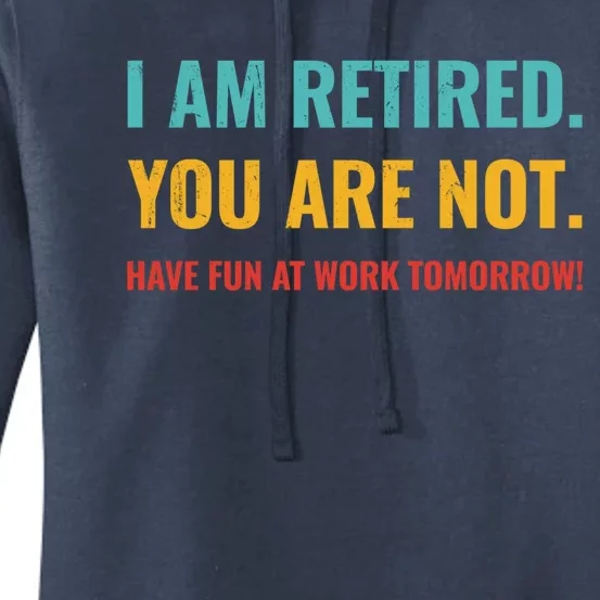 Retirement Women's Pullover Hoodie