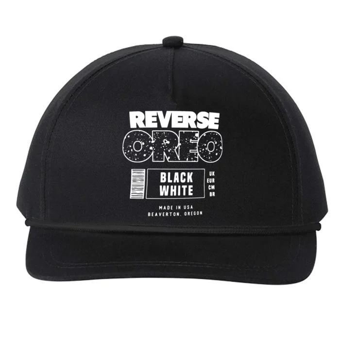 Reverse Snapback Five-Panel Rope Hat