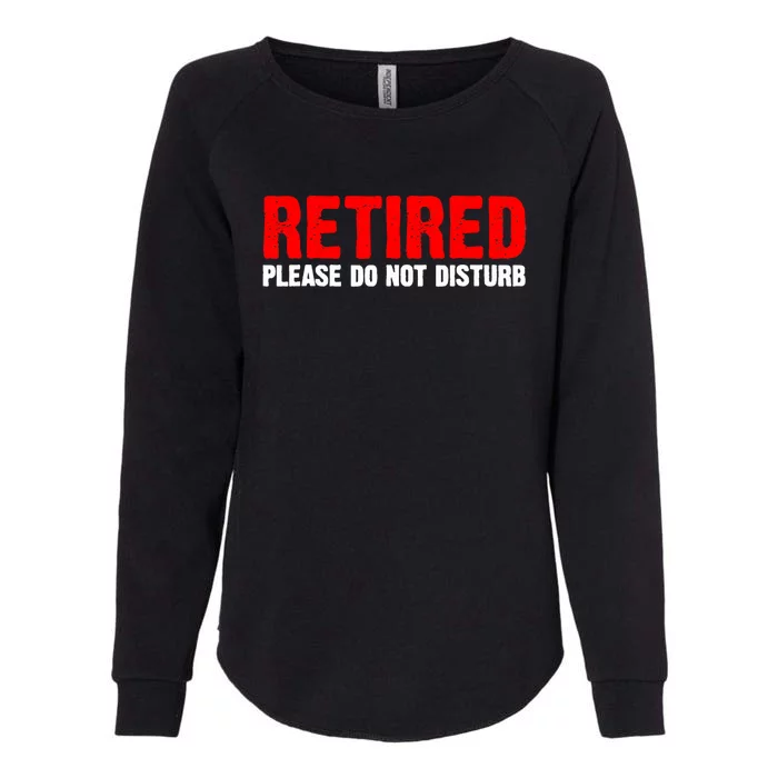 Unique Retirement  Retired Worked Retiring Womens California Wash Sweatshirt