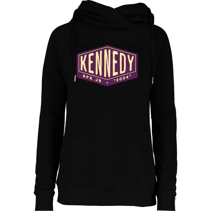 RFK Robert F Kennedy Jr For President 2024 Womens Funnel Neck Pullover Hood