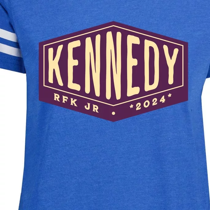 RFK Robert F Kennedy Jr For President 2024 Enza Ladies Jersey Football T-Shirt