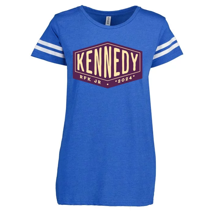 RFK Robert F Kennedy Jr For President 2024 Enza Ladies Jersey Football T-Shirt