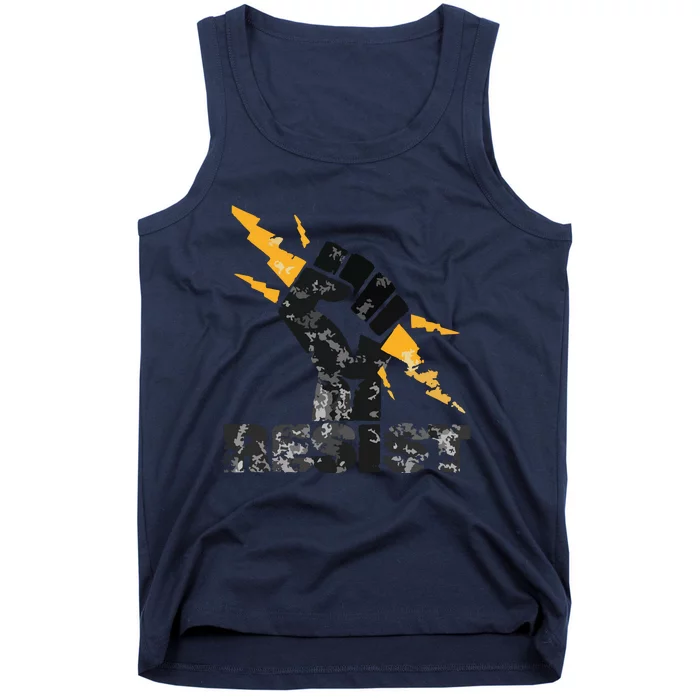 Resist | Resist Fist And Equal Right Tank Top