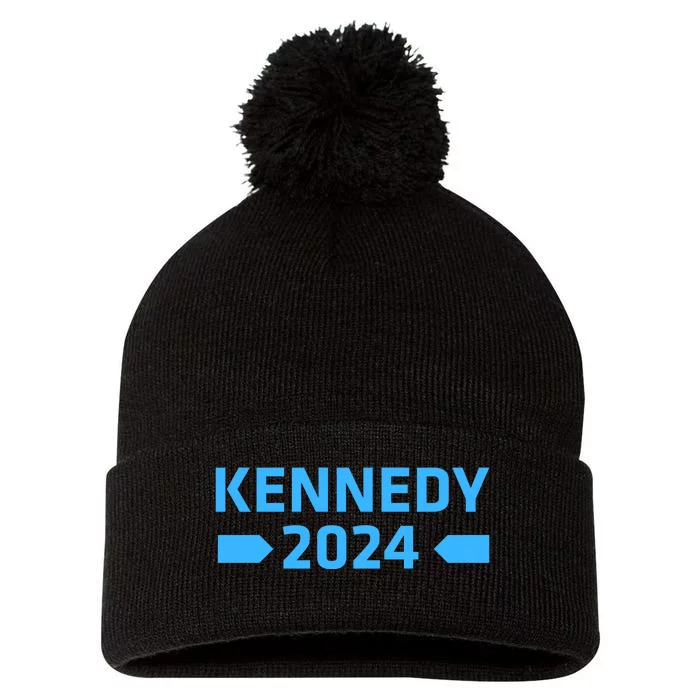 RFK Robert F Kennedy Jr For President 2024 Pom Pom 12in Knit Beanie