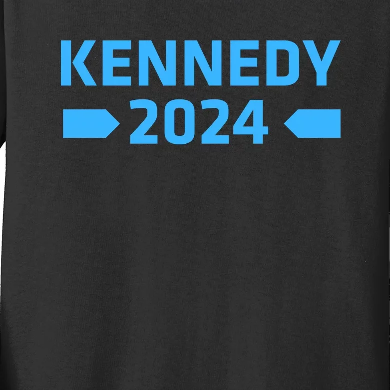 RFK Robert F Kennedy Jr For President 2024 Kids Long Sleeve Shirt