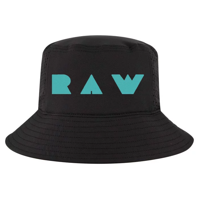 Raw Raw Foods Vegan Vegetarian Cool Comfort Performance Bucket Hat