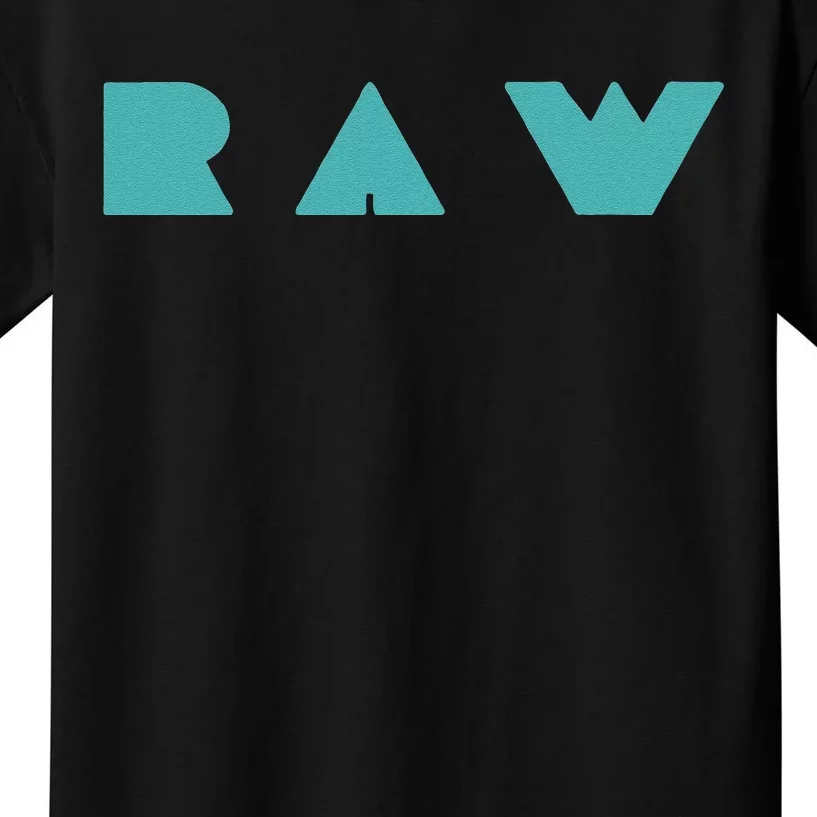 Raw Raw Foods Vegan Vegetarian Kids T-Shirt