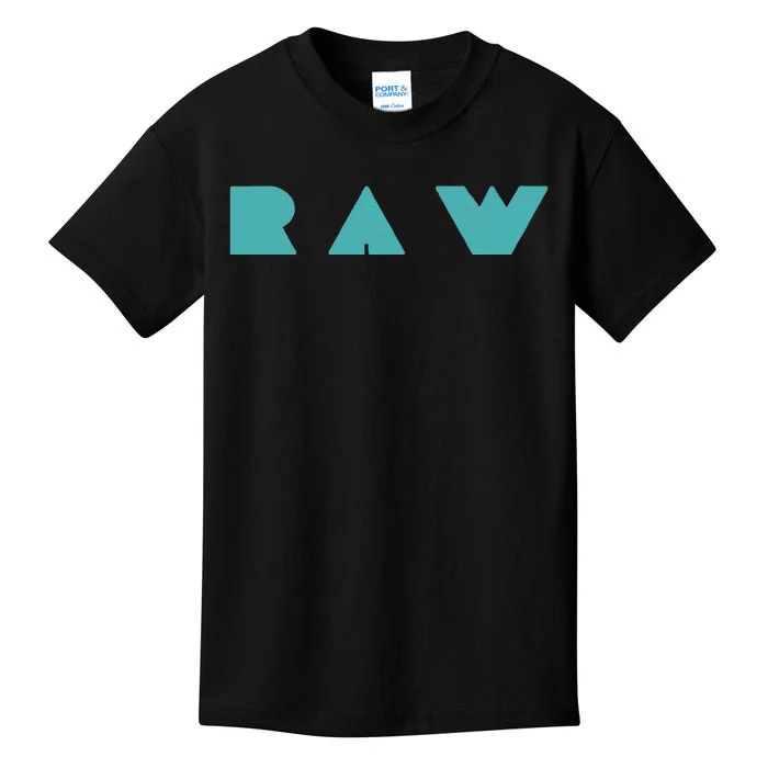 Raw Raw Foods Vegan Vegetarian Kids T-Shirt