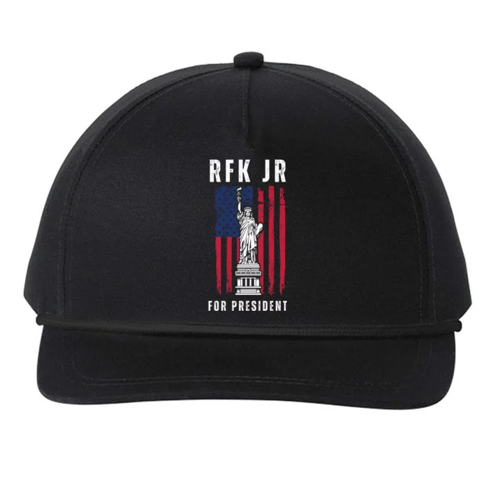 RFK Robert F Kennedy Jr For President 2024 Snapback Five-Panel Rope Hat