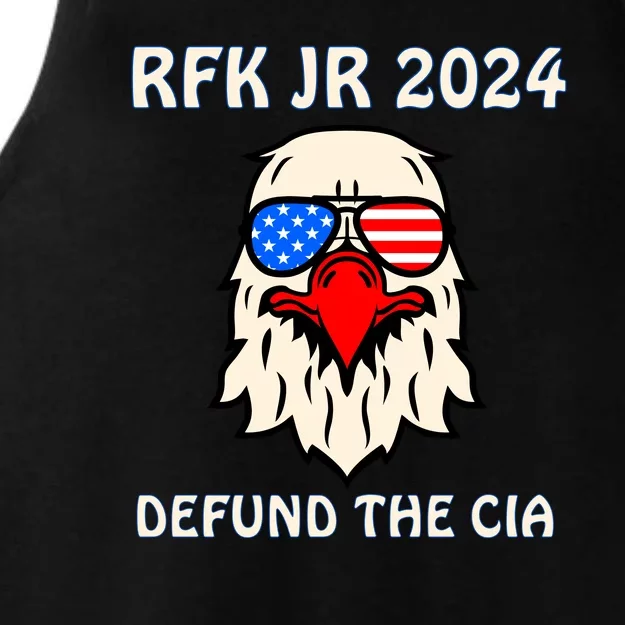 RFK Robert F Kennedy Jr For President 2024 Ladies Tri-Blend Wicking Tank