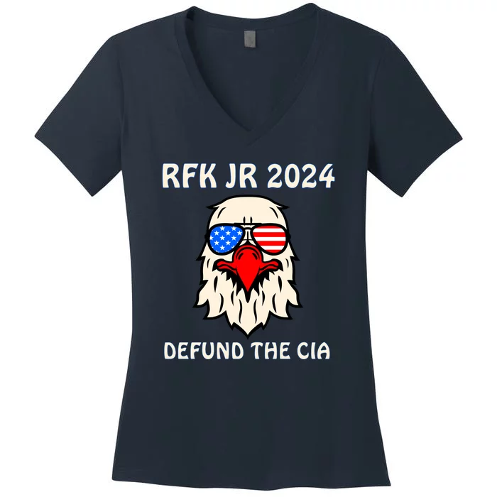 RFK Robert F Kennedy Jr For President 2024 Women's V-Neck T-Shirt