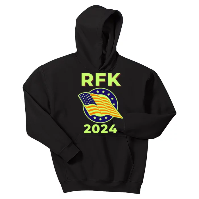 RFK Robert F Kennedy Jr For President 2024 Kids Hoodie