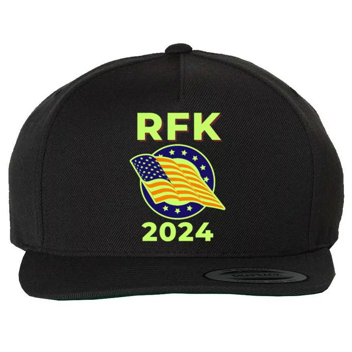 RFK Robert F Kennedy Jr For President 2024 Wool Snapback Cap