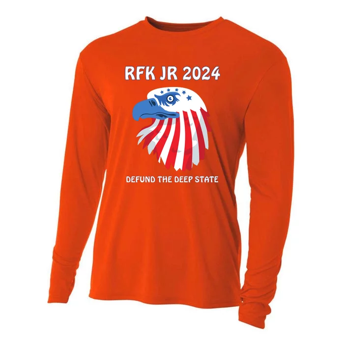 RFK Robert F Kennedy Jr For President 2024 Cooling Performance Long Sleeve Crew