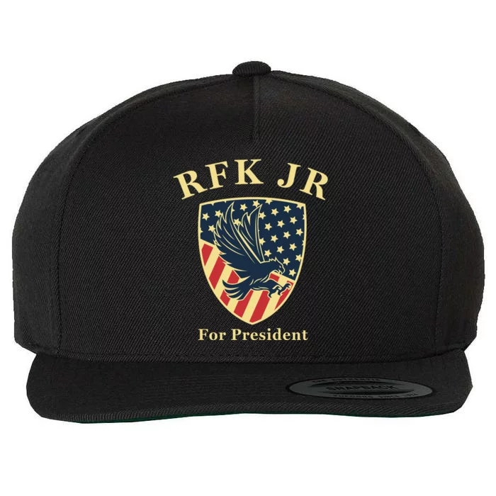 RFK Robert F Kennedy Jr For President 2024 Wool Snapback Cap