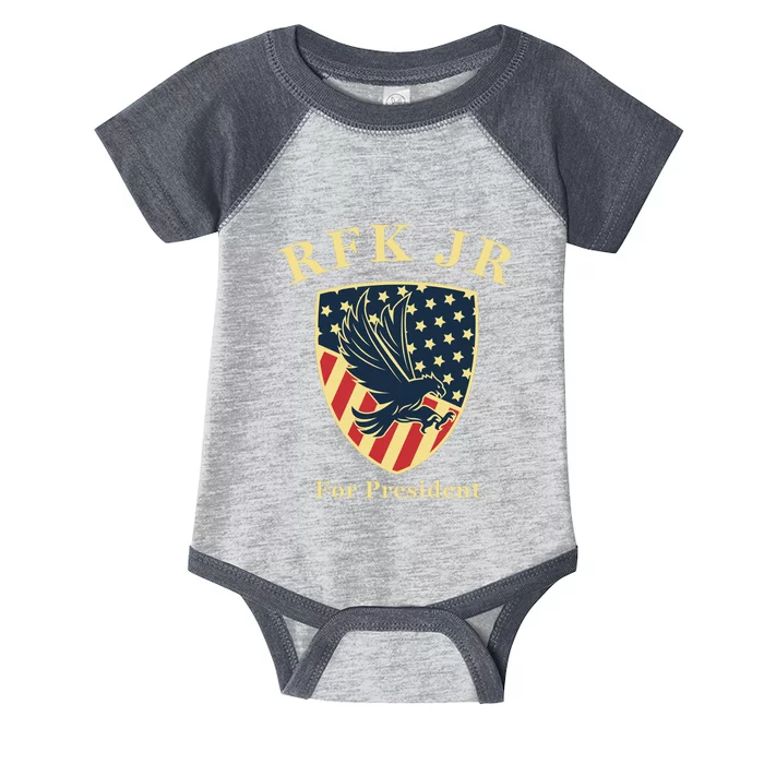 RFK Robert F Kennedy Jr For President 2024 Infant Baby Jersey Bodysuit