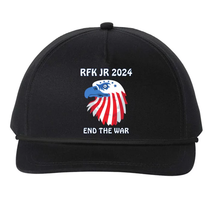 RFK Robert F Kennedy Jr For President 2024 Snapback Five-Panel Rope Hat