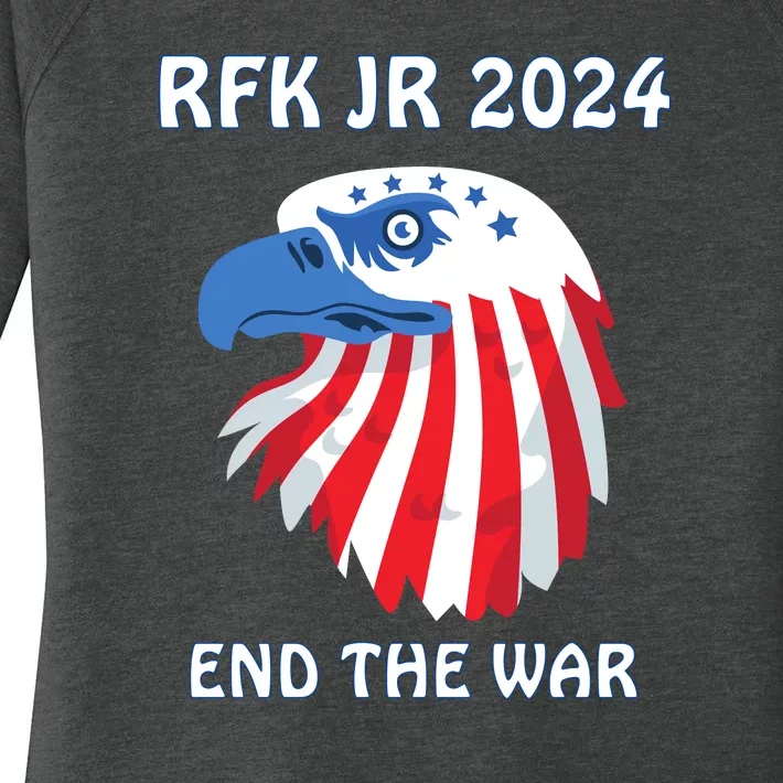 RFK Robert F Kennedy Jr For President 2024 Women's Perfect Tri Tunic Long Sleeve Shirt