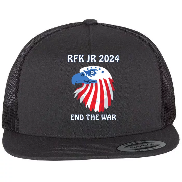 RFK Robert F Kennedy Jr For President 2024 Flat Bill Trucker Hat