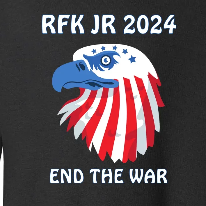 RFK Robert F Kennedy Jr For President 2024 Toddler Sweatshirt