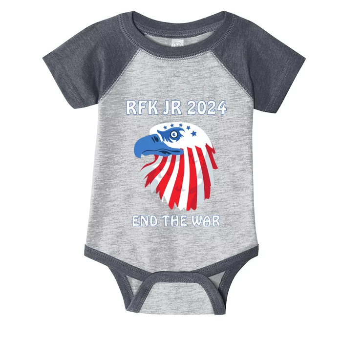 RFK Robert F Kennedy Jr For President 2024 Infant Baby Jersey Bodysuit