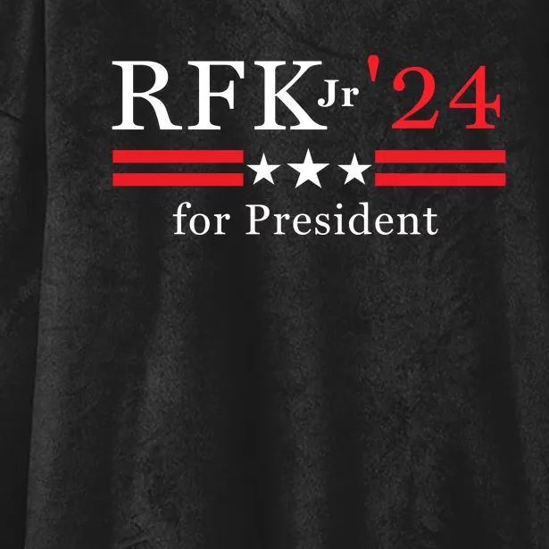 RFK Robert F Kennedy Jr For President 2024 Hooded Wearable Blanket