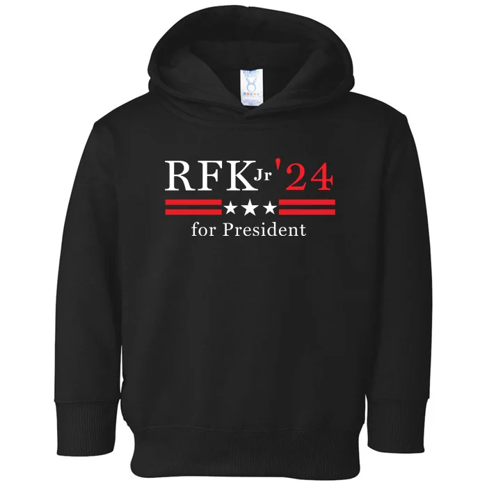 RFK Robert F Kennedy Jr For President 2024 Toddler Hoodie