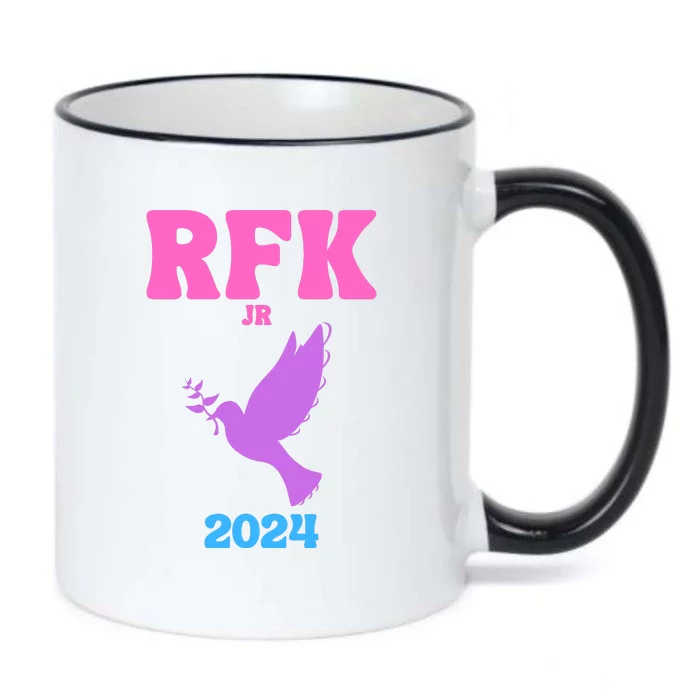 RFK Robert F Kennedy Jr For President 2024 Black Color Changing Mug