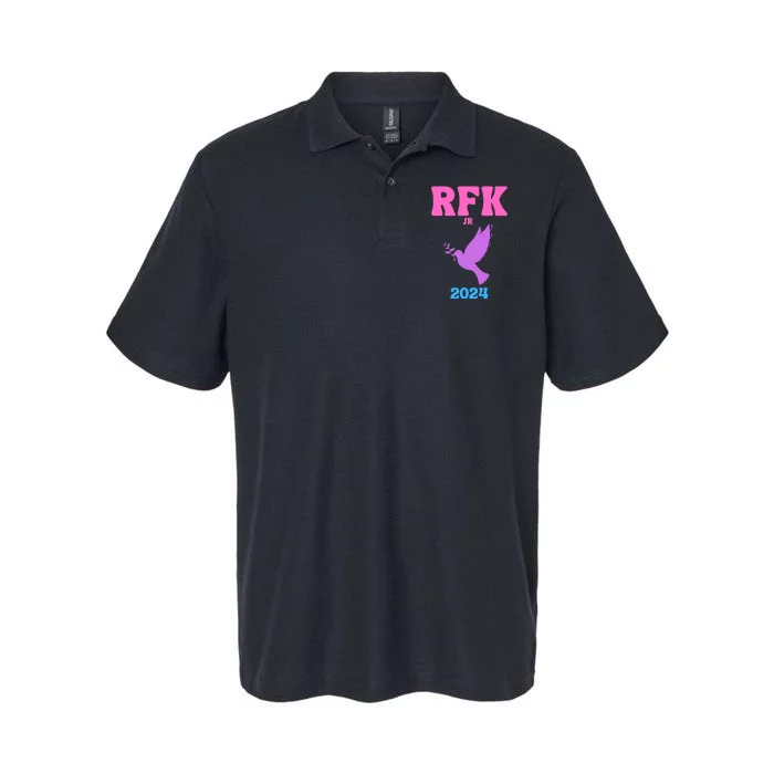 RFK Robert F Kennedy Jr For President 2024 Softstyle Adult Sport Polo