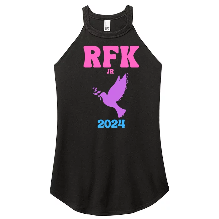 RFK Robert F Kennedy Jr For President 2024 Women’s Perfect Tri Rocker Tank