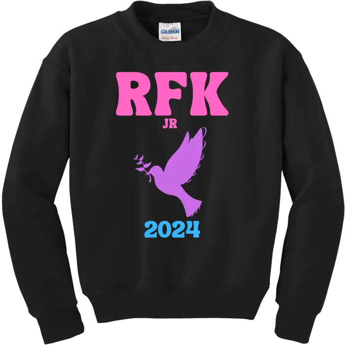 RFK Robert F Kennedy Jr For President 2024 Kids Sweatshirt