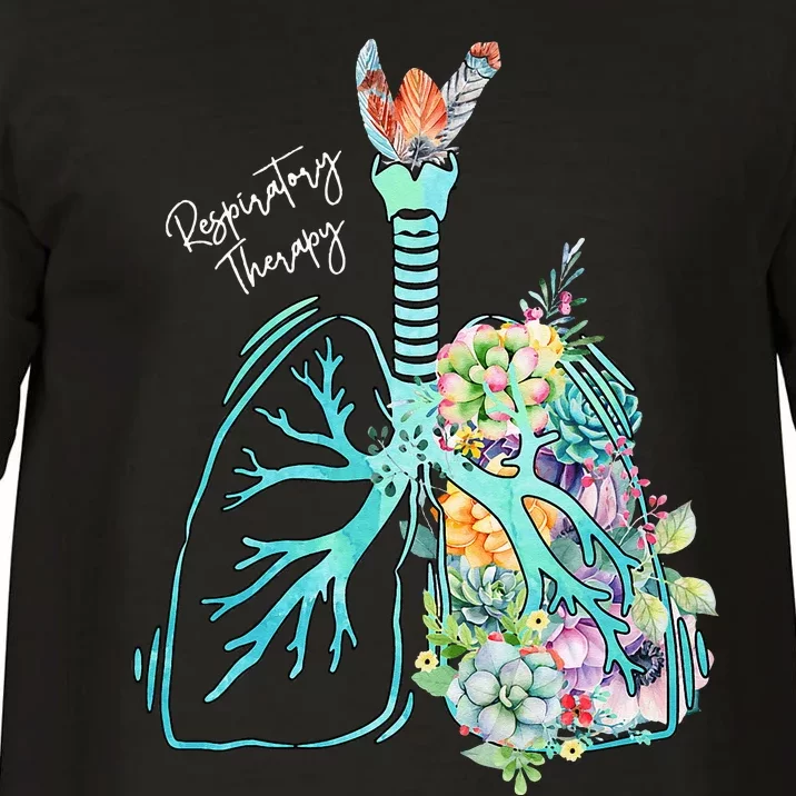 Respiratory Rapy Flower Lung Respiratory Rapist Comfort Colors T-Shirt