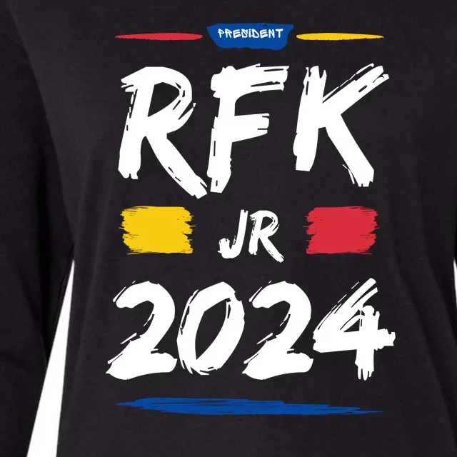 RFK Robert F Kennedy Jr For President 2024 Womens Cotton Relaxed Long Sleeve T-Shirt