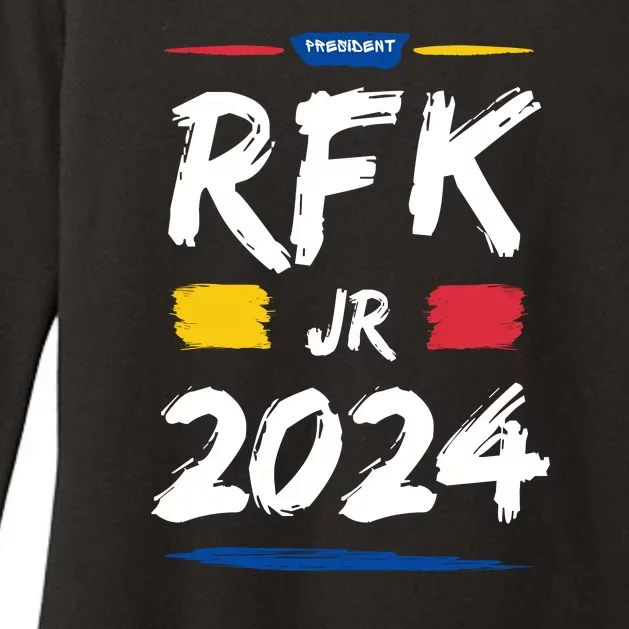 RFK Robert F Kennedy Jr For President 2024 Womens CVC Long Sleeve Shirt