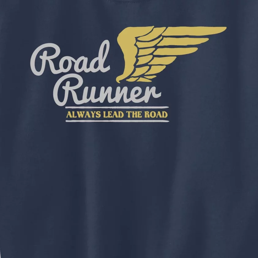 Road Runner Funny Street Speedway Lover Gift Kids Sweatshirt