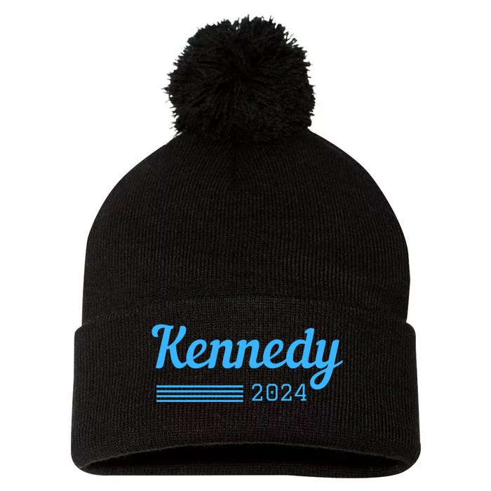 RFK Robert F Kennedy Jr For President 2024 Pom Pom 12in Knit Beanie