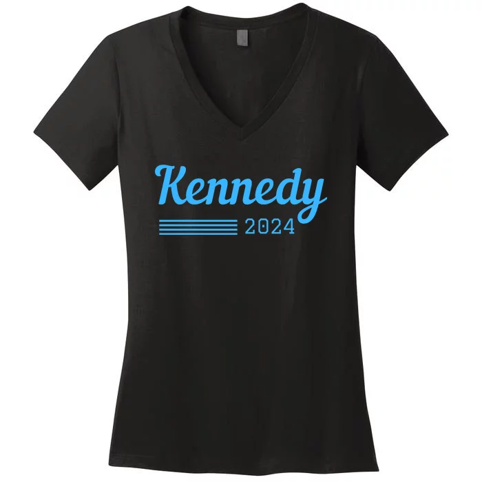 RFK Robert F Kennedy Jr For President 2024 Women's V-Neck T-Shirt